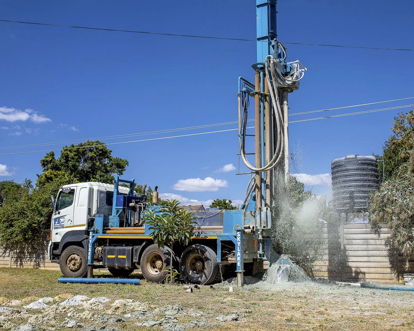 Borehole Drilling Rig